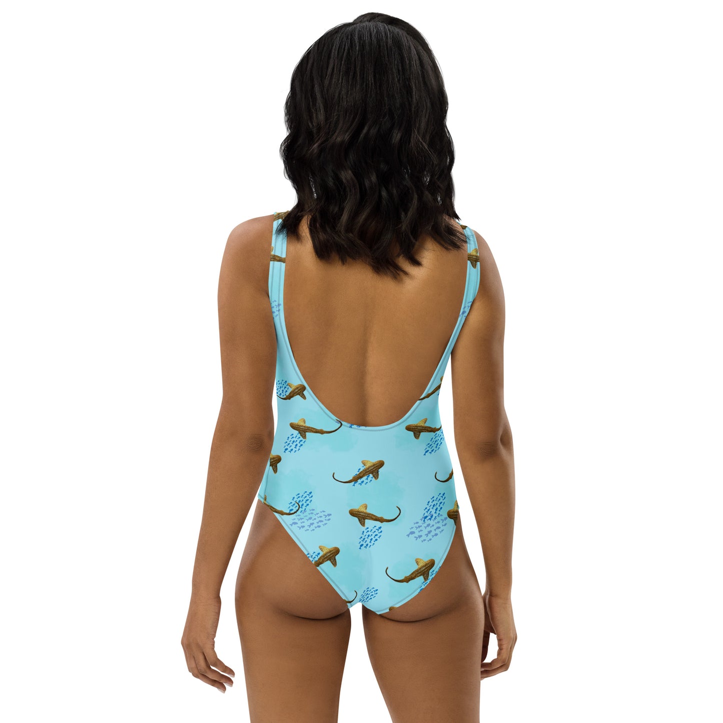 Shy shark One-Piece Swimsuit