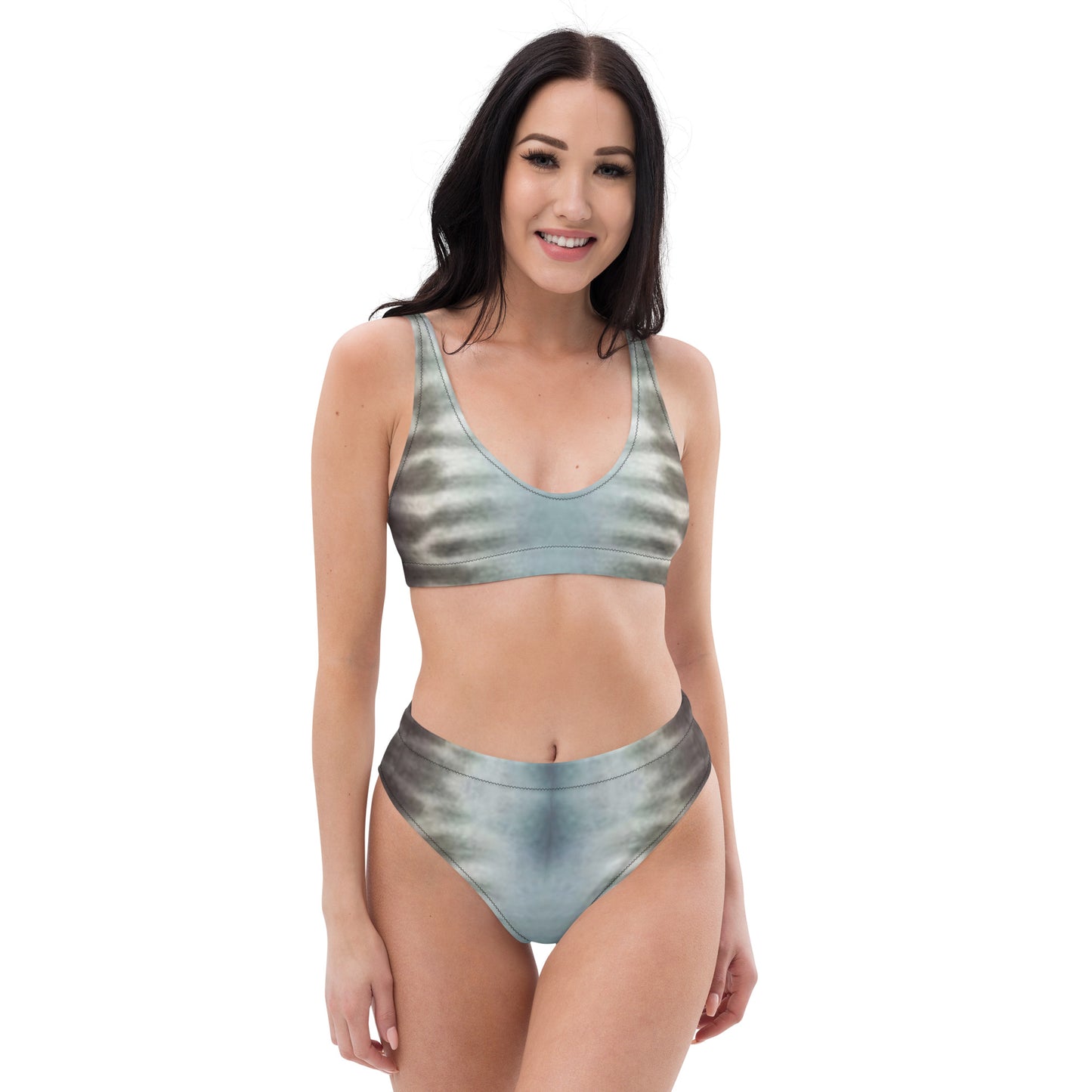 Apex Recycled high-waisted bikini