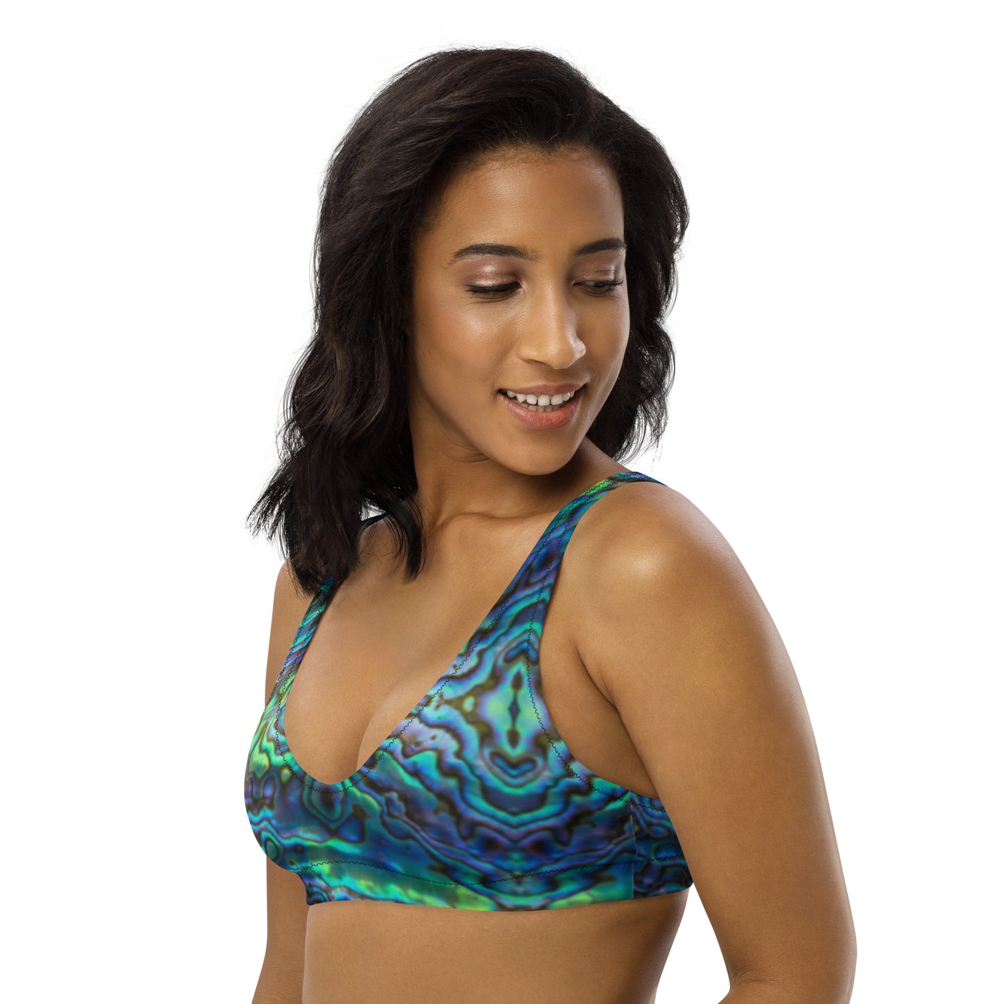 Got Abs Recycled padded bikini top