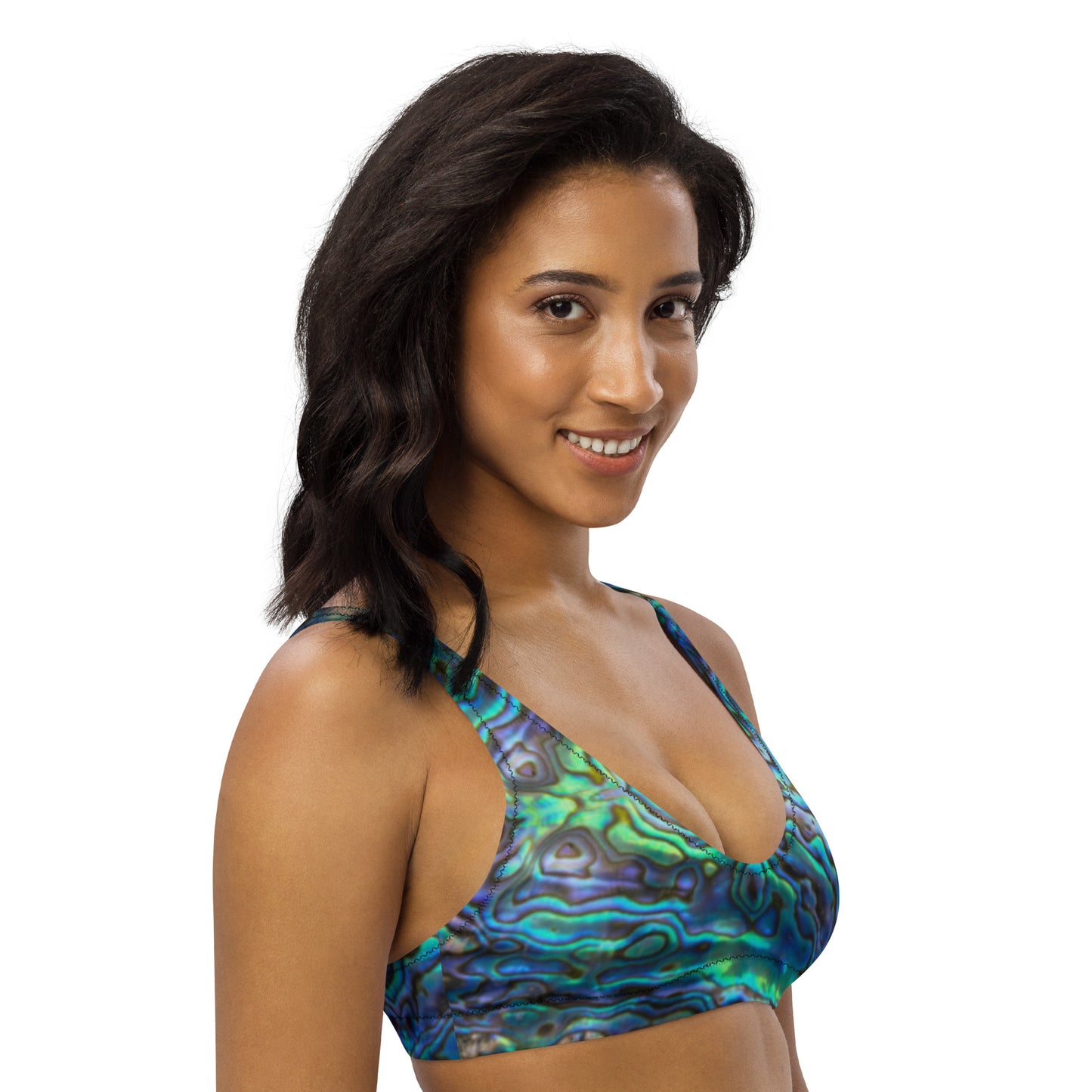 Got Abs Recycled padded bikini top